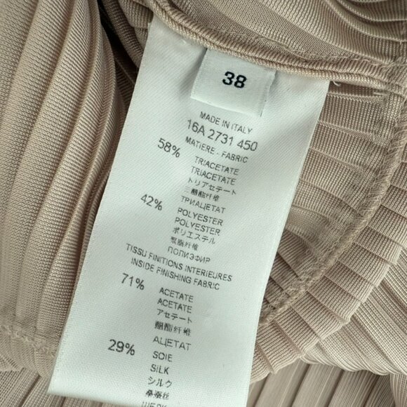 Givenchy light pink low back dress size M - Picture 8 of 8